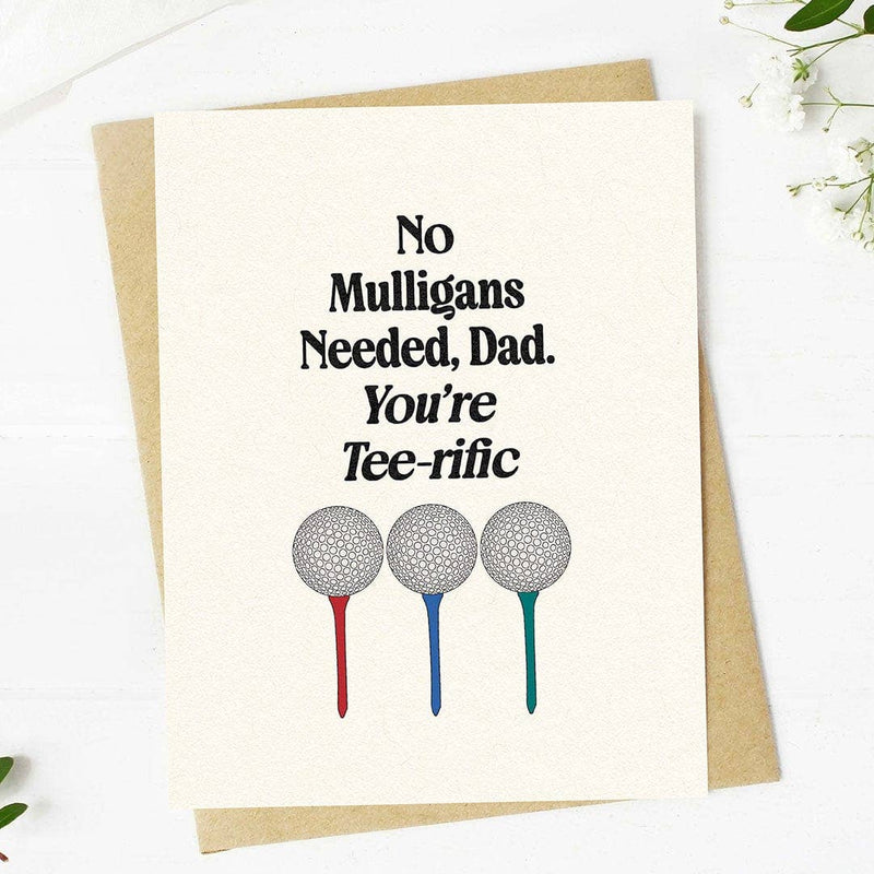 You're Tee-Rific Golf Father's Day Card