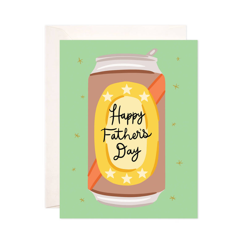 Father's Day Beer Greeting Card - Father's Day Card