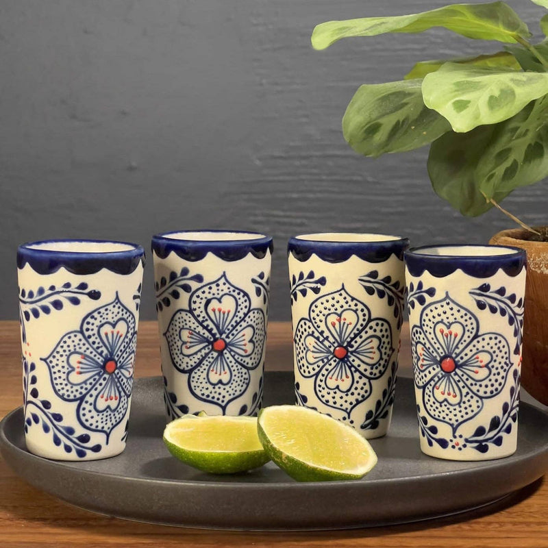 Shot Glasses | Talavera | Set of 4