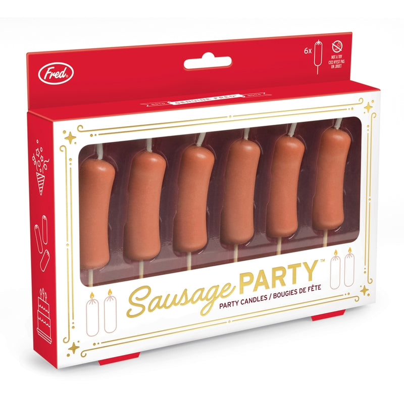 Sausage Party Candles | Set of 6