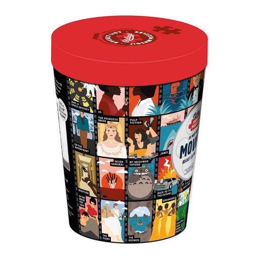 CHRONICLE BOOKS Books 50 Must-Watch Movies Bucket List 1000-Piece Puzzle