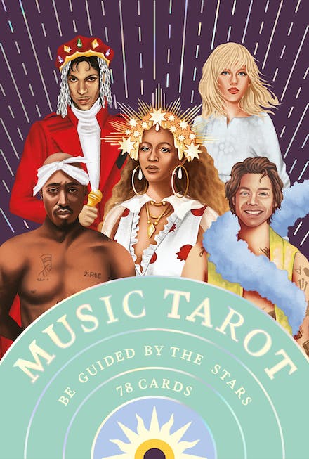 CHRONICLE BOOKS Books Music Tarot: Be Guided by the Stars