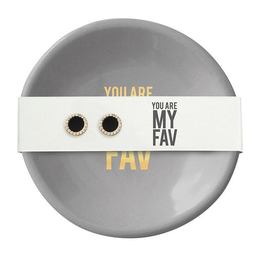 CREATIVE BRANDS JEWELRY YOU ARE MY FAV Fleur Jewelry Earrings & Tray Sets