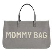 CREATIVE BRANDS TOTE BAG Grey Canvas Travel Tote