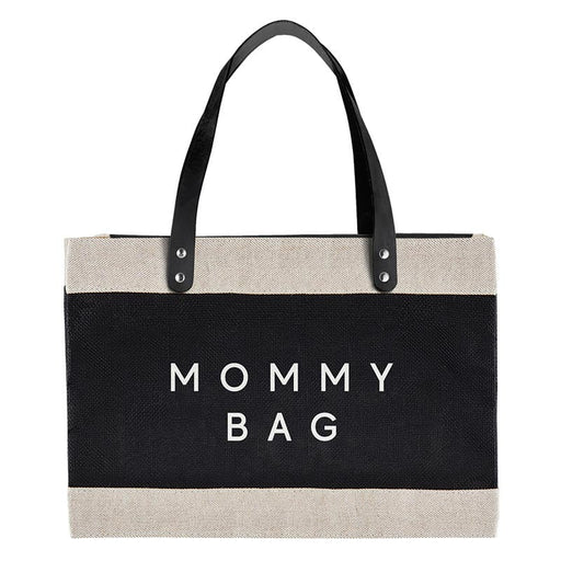 CREATIVE BRANDS TOTE BAG Large Black Market Tote | Mommy Bag