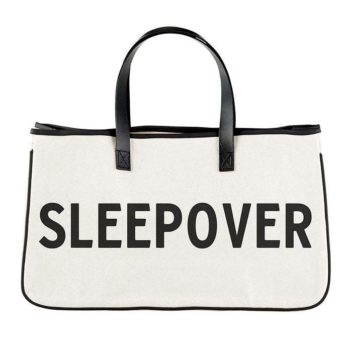 CREATIVE BRANDS TOTE SLEEPOVER Canvas Travel Totes