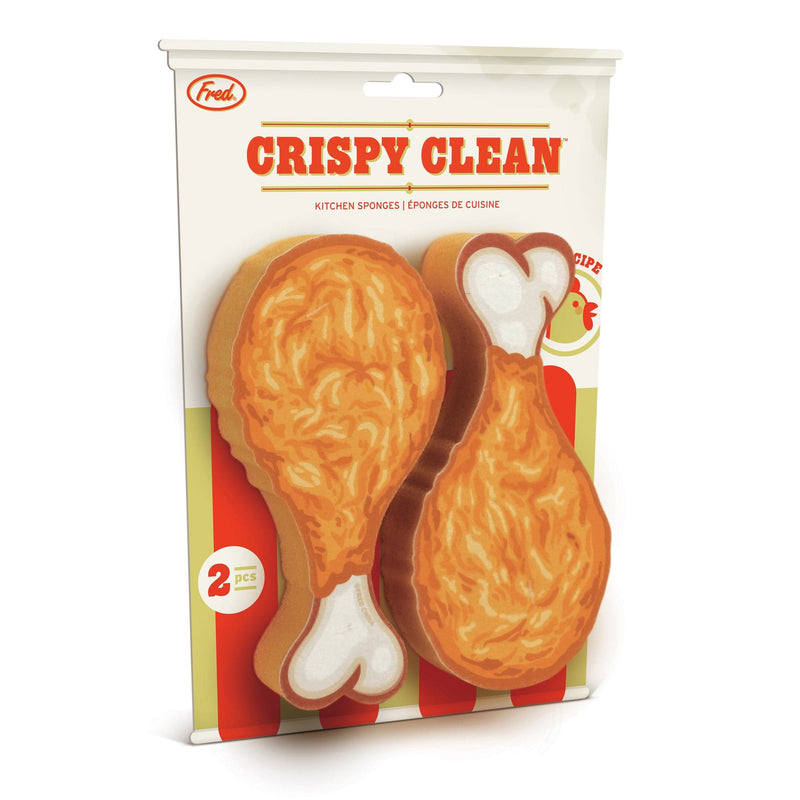 Sponges | Crispy Clean, Fried Chicken Sponges | Set of 2