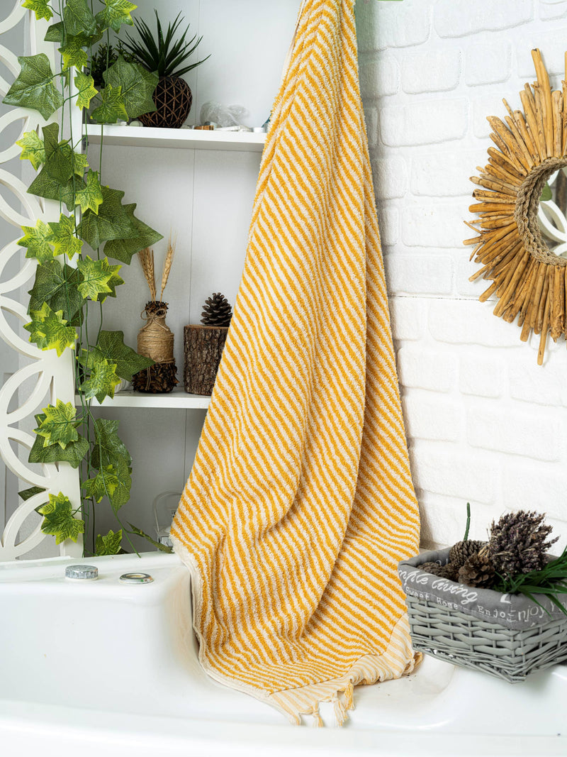 Handwoven Hand Towel |Bath Towel| Kitchen Towel | Oversized: Blue / Hand Towel