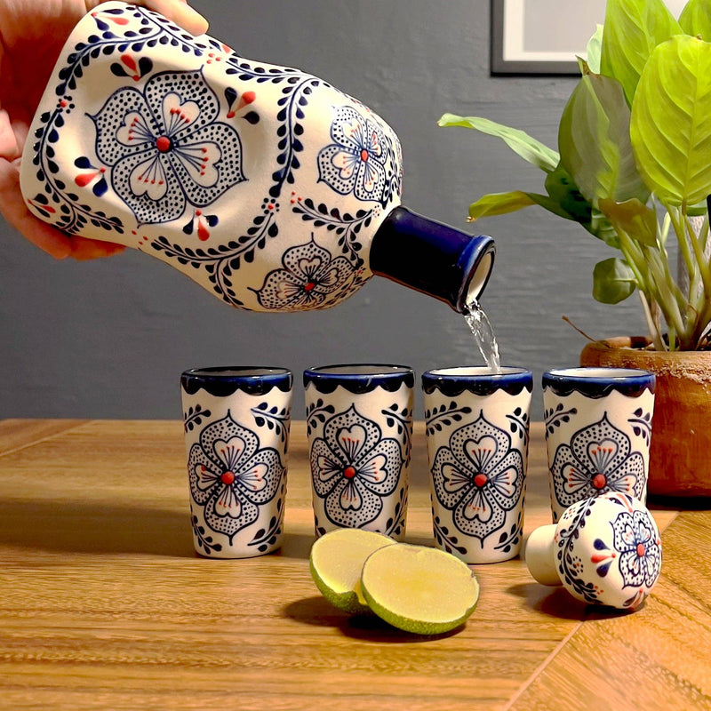 Tequila Decanter Set - Talavera