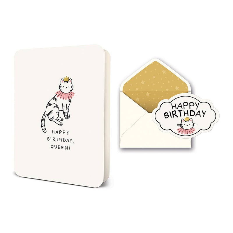 Happy Birthday, Queen! Deluxe Greeting Card