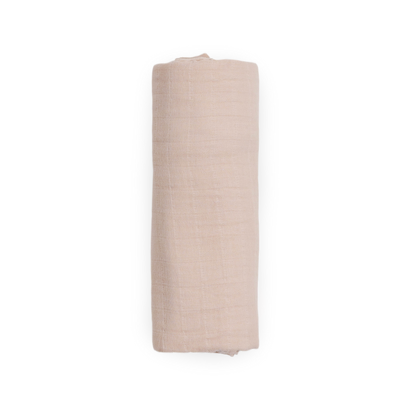 Organic Cotton Muslin Swaddle Blanket | Rosie