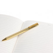 La Petite Presse Bee Fabric-Bound Journal with Pen