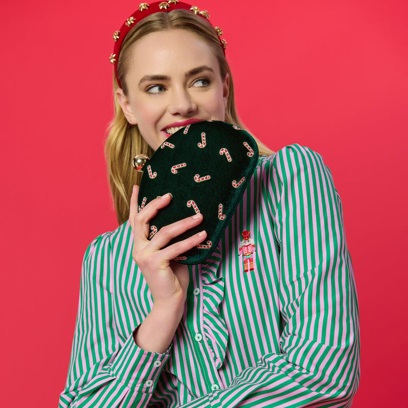 Candy Cane Minaudière | Forest