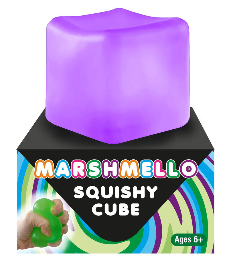 Marshmello Squishy Cube - Stocking Stuffer