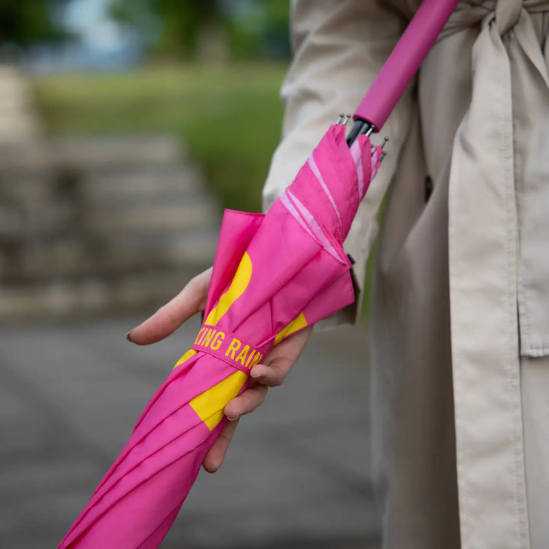 “Fucking Rain” Umbrella | Pink