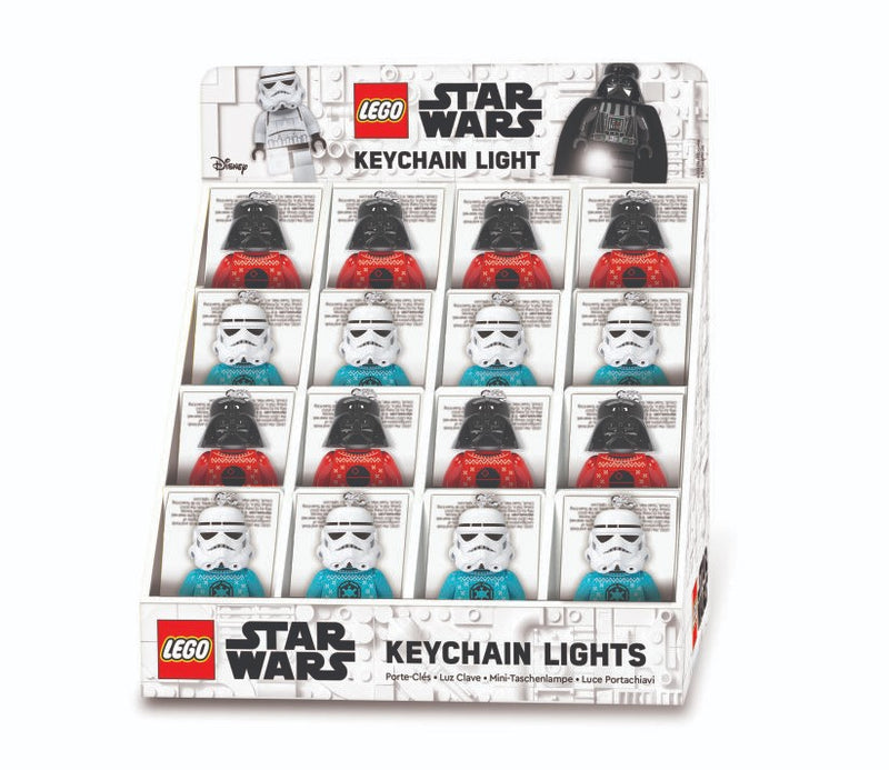 Lego Star Wars Holiday Sweater Empire Led Keychain
