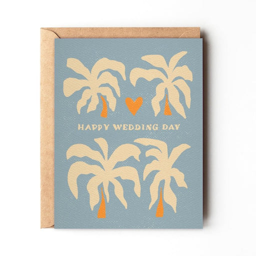 DAYDREAM PRINTS CARDS Happy Wedding Day | Modern Fun Summer Wedding Card