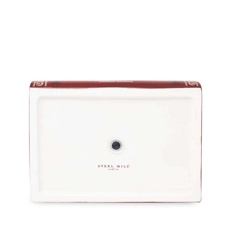 Stacked Book Planter, A Christmas Carol