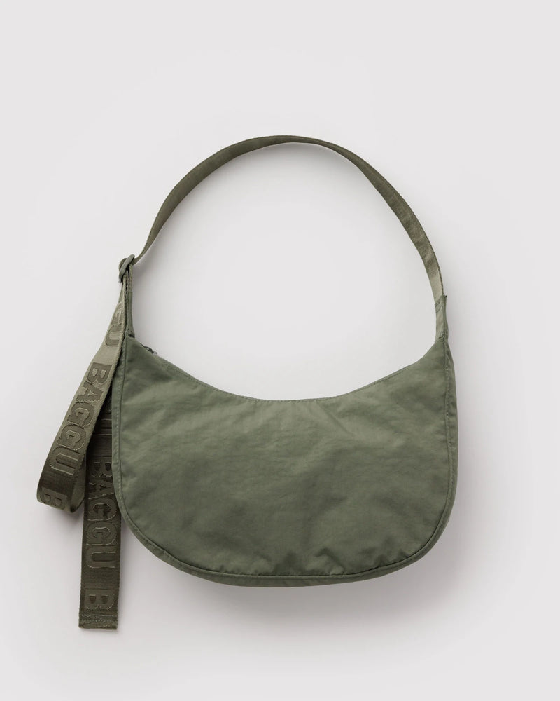 Medium Nylon Crescent Bag | Fall 2026