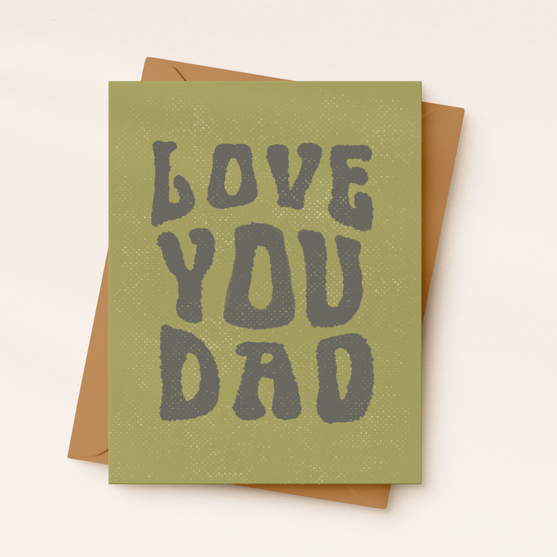 Love You Dad Card | Dad Birthday Card | Cool Dad Card