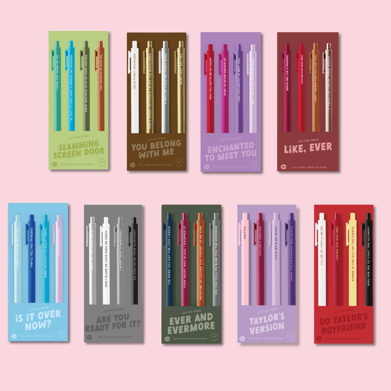 TS Jotter 4 Pack: Are You Ready For It?