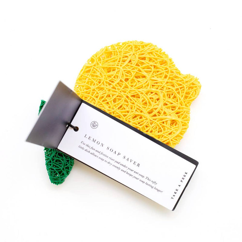 Lemon Durable Soap Saver Dish Home Bathroom Decor
