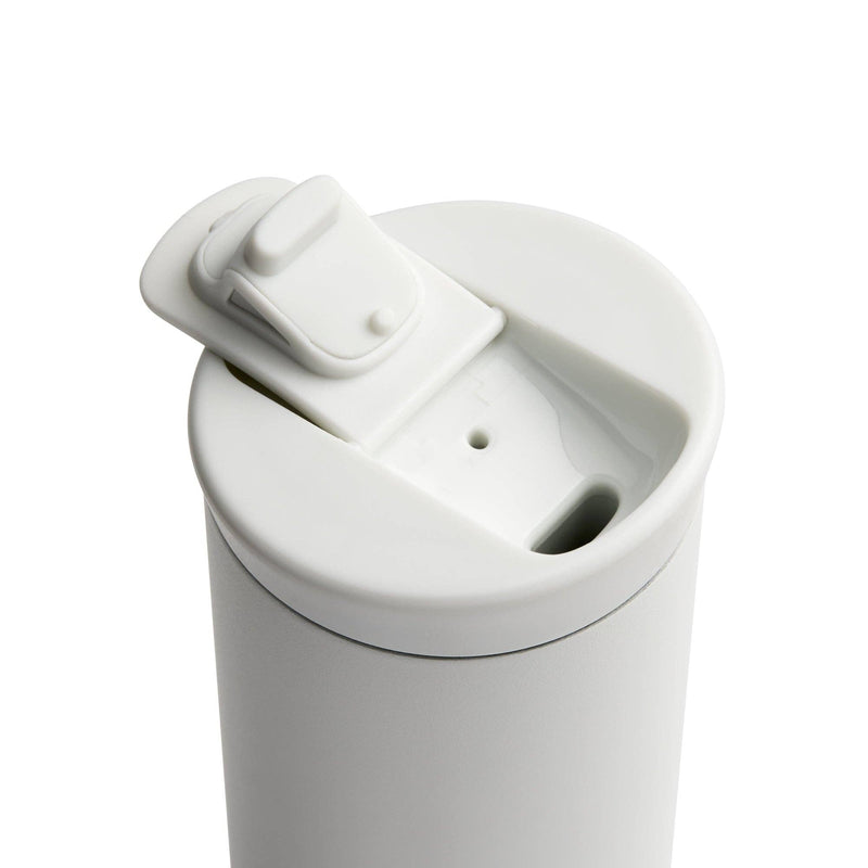 16oz Nomad Flip Tumbler - White: White