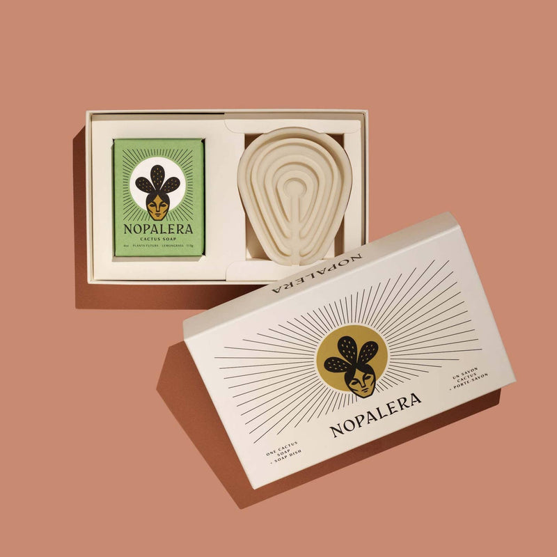 Soap & Dish Gift Set - Lemongrass