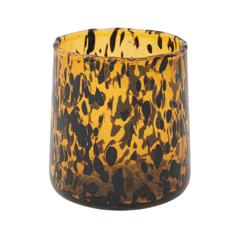 Confetti Drinking Glass | Tortoise