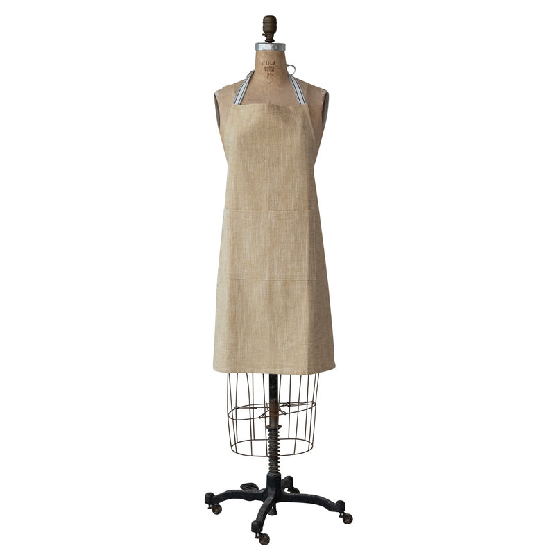 Woven Cotton Apron | Herbalist