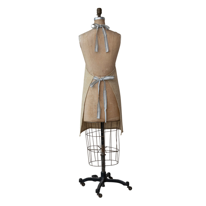 Woven Cotton Apron | Herbalist