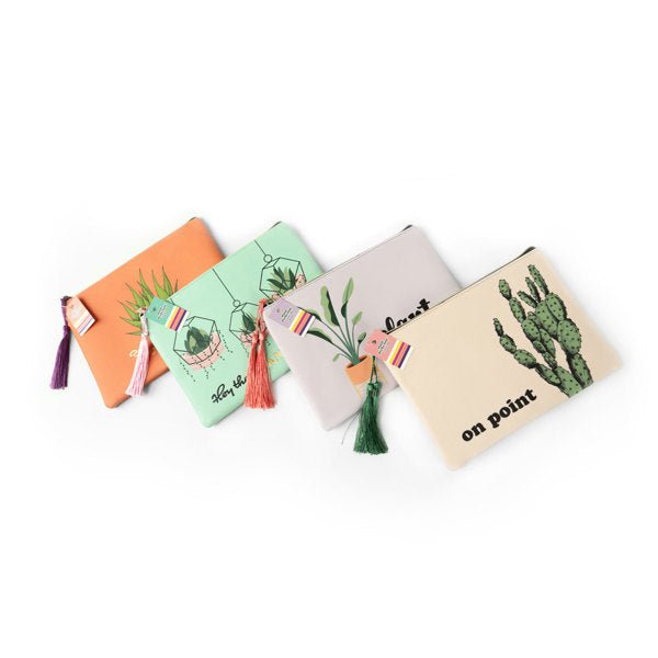 DM MERCHANDISING POUCH Olivia Moss Plant Perfection Cosmetic Bags