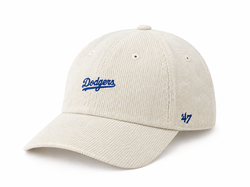 Los Angeles Dodgers Sandstone Mini Script Cord '47 Clean Up