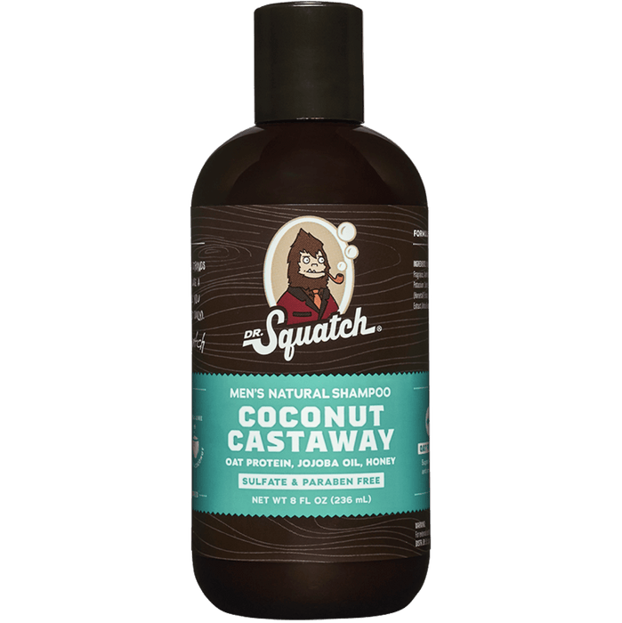 DR. SQUATCH MEN'S GROOMING Coconut Castaway Shampoo