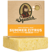 DR. SQUATCH MEN'S GROOMING Summer Citrus Bar Soap