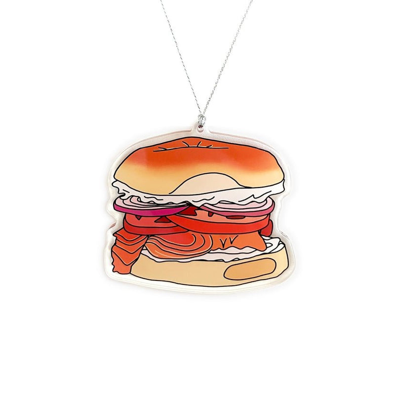 DRAWN GOODS ORNAMENT Perfect Bagel Christmas Ornament