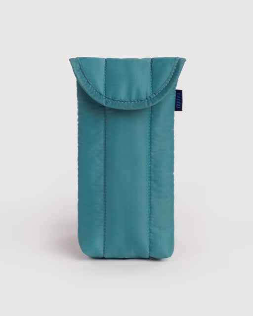 Puffy Glasses Sleeve - Peacock