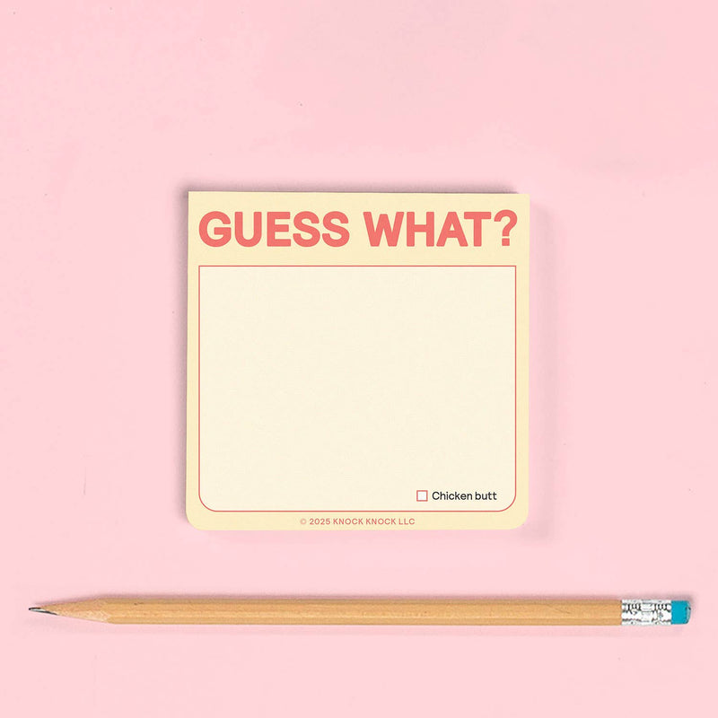 Guess What? Sticky Note