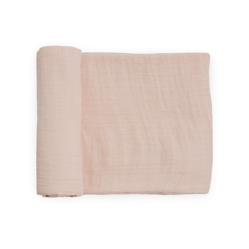 Organic Cotton Muslin Swaddle Blanket | Rosie