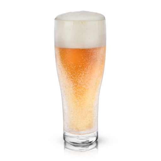 Glacier Double Walled Chilling Beer Glass w/ Cooling Gel - LOCAL FIXTURE