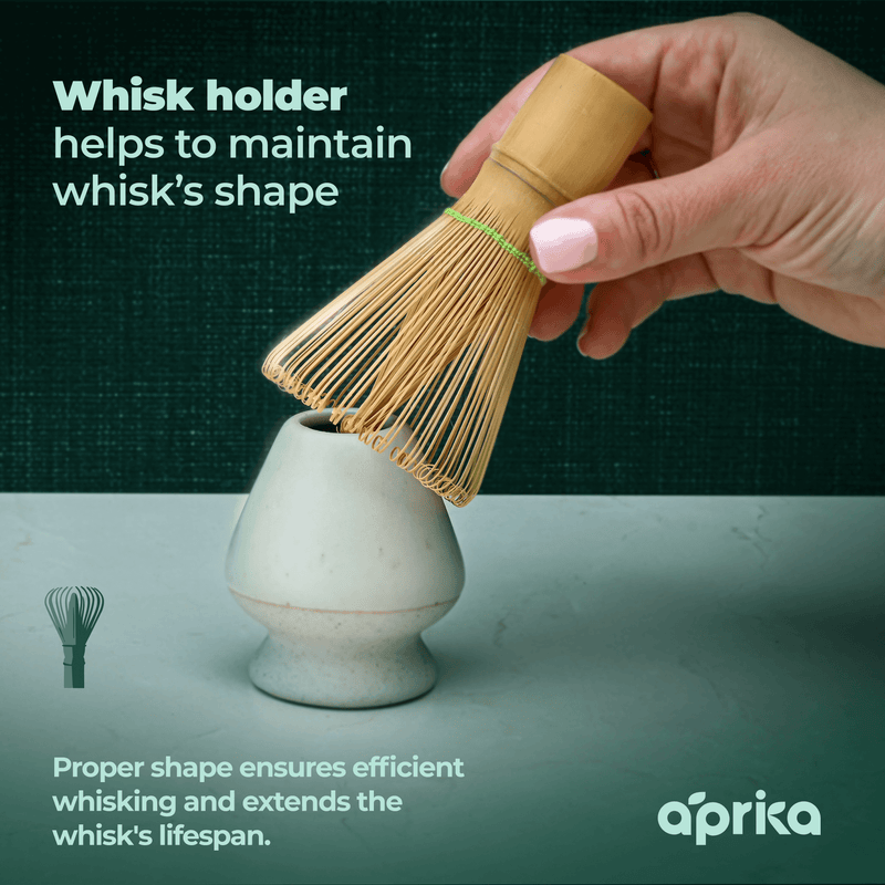 Matcha Green Tea Whisk (100 Prongs): Golden Bamboo
