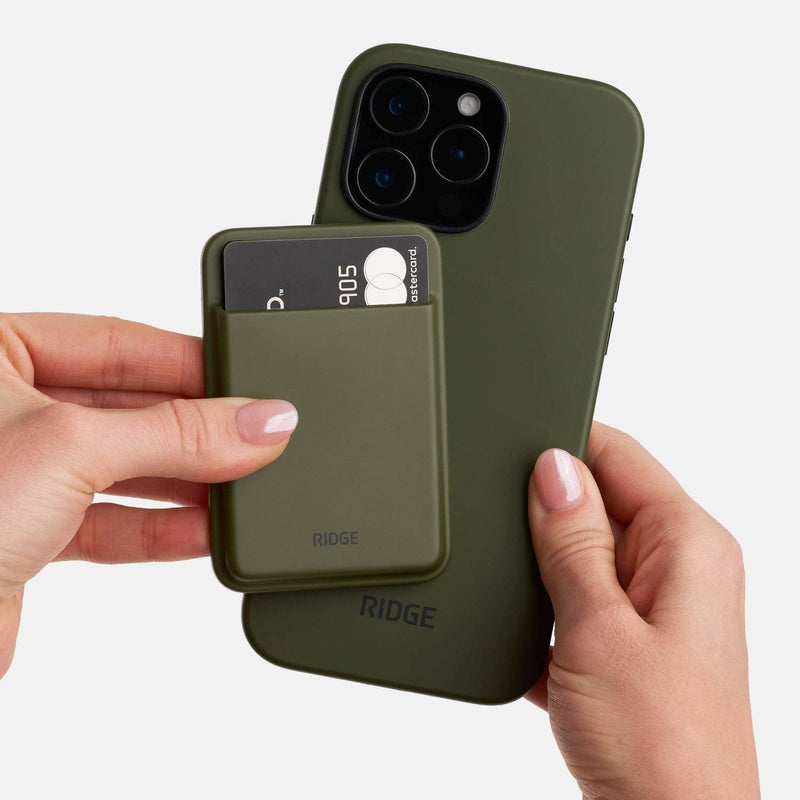 MagSafe Cardholder - Matte Olive: Matte Olive
