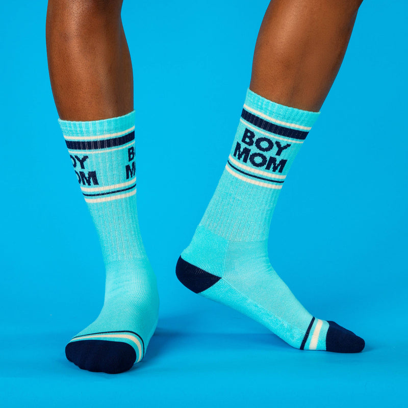 Boy Mom Gym Crew Socks