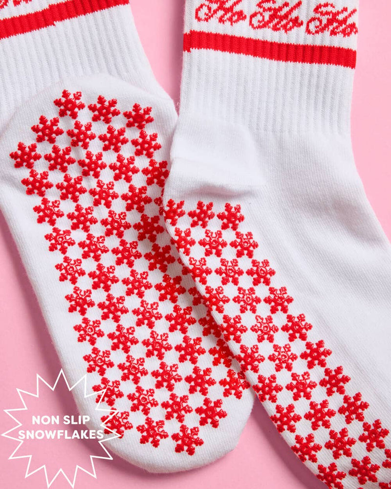 Christmas Pilates Socks