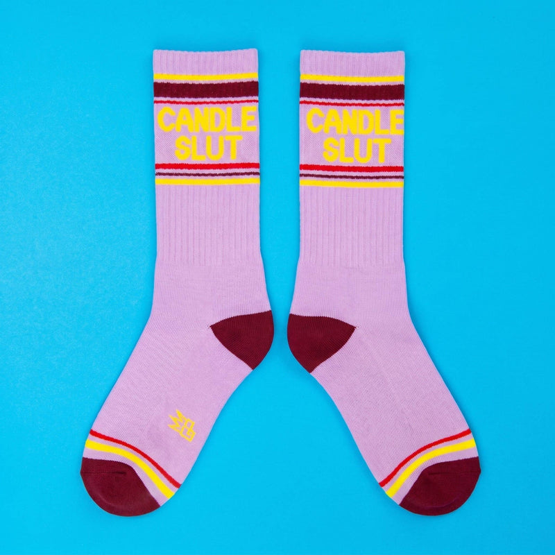 Candle Slut Gym Crew Socks