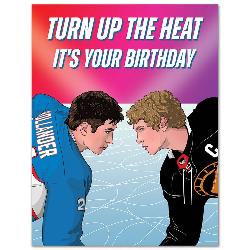 Heat Check Turn Up The Heat Birthday Card