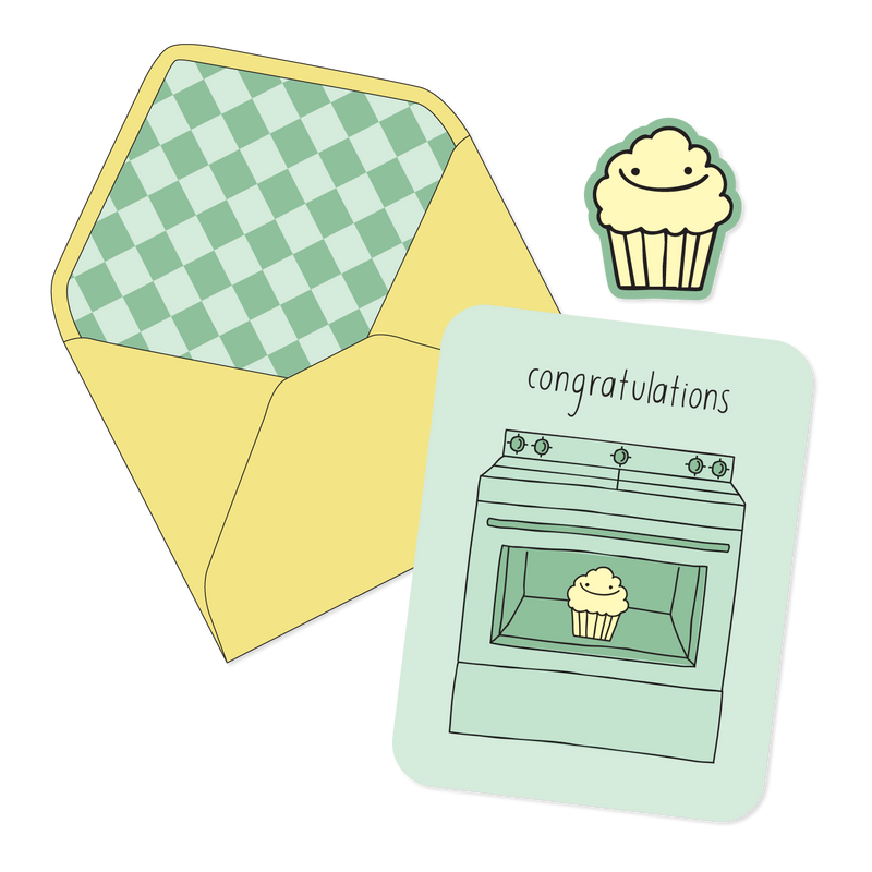 NEW! Bun in the Oven Card