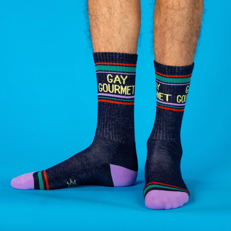 Gay Gourmet Gym Crew Socks