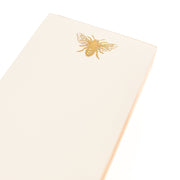 La Petite Presse Bee Gilded Desktop Notepad gilded edge