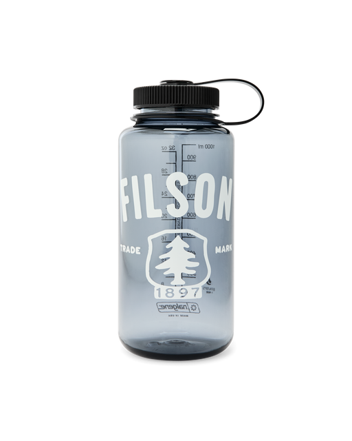 Filson Tree Graphic Nalgene Bottle in Smoke Gray